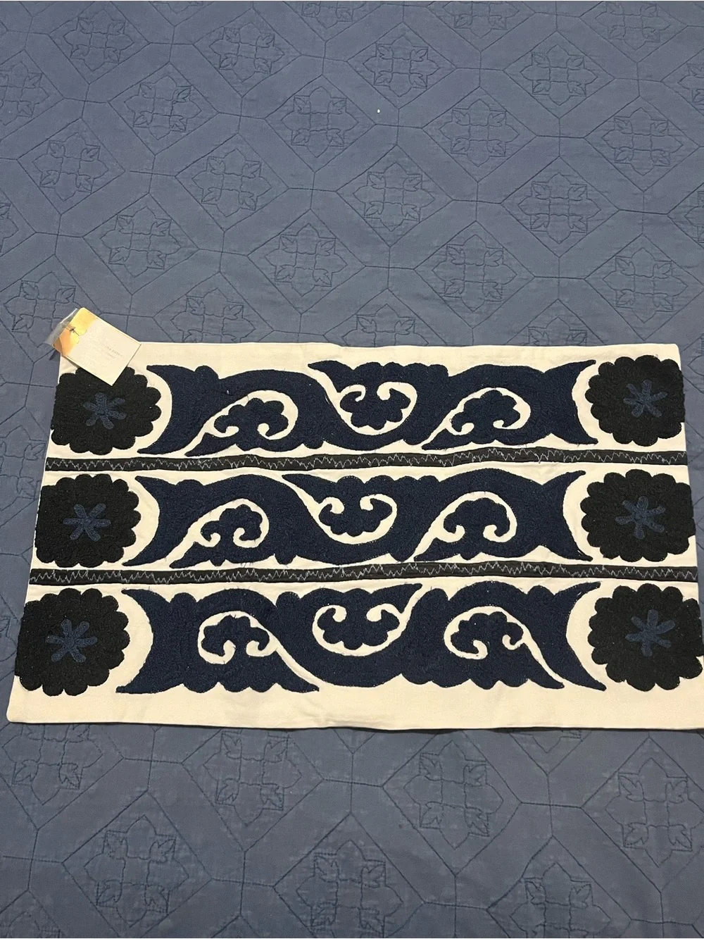 Pottery Barn lumbar pillow cover
